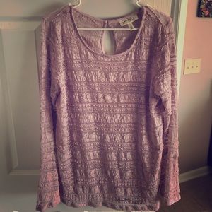 Maternity top long sleeve